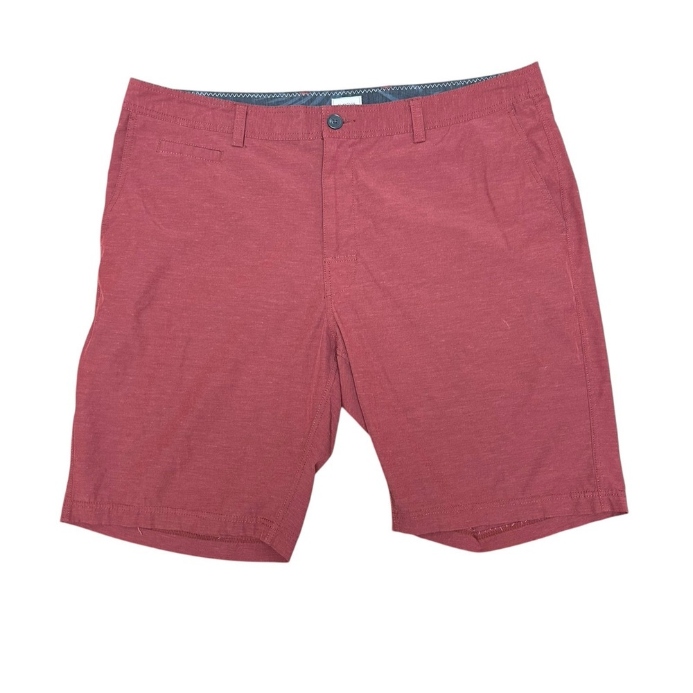 7 Diamonds Men's Performance Shorts Size 38 Red Casual‎ Golf Chino